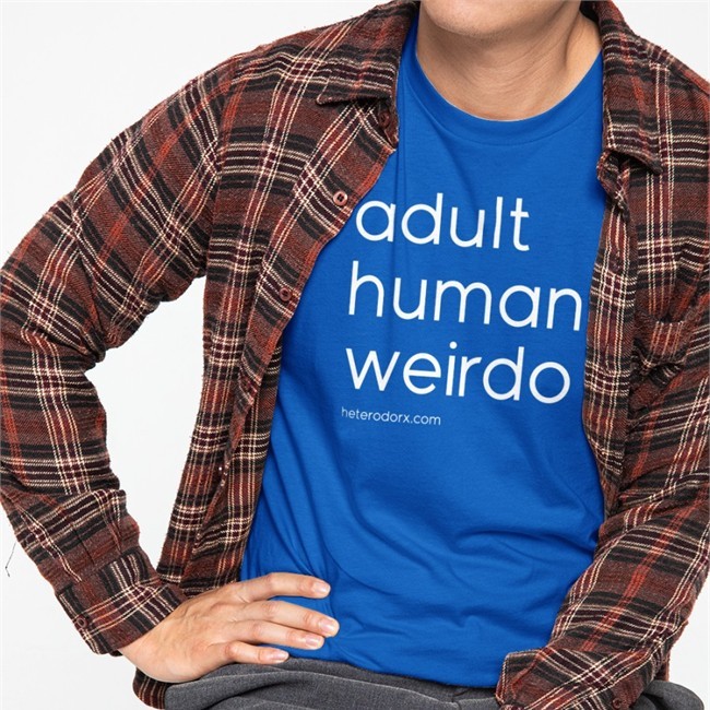 Grace Hormone Hangover Adult Human Weirdo Sweatshirt By Heterodorx
