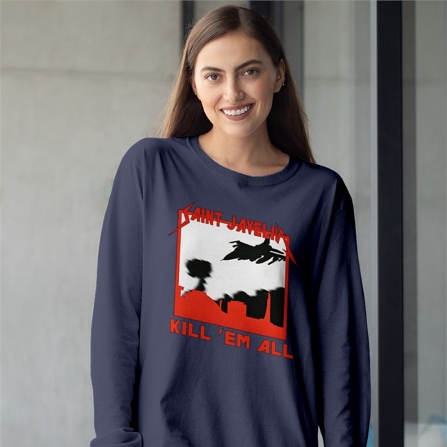 Saint Javelin Merch Sevastopol Surprise Saint Javelin Kill Em All Tee Shirt Kama_Kamilia