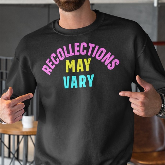 Recollections May Vary T Shirt Black Royallybrittany