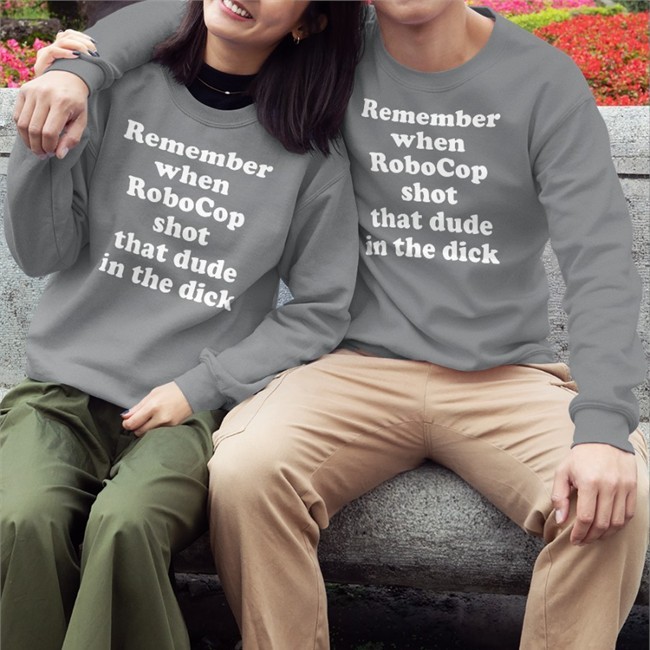 Marc Bernardin Remember When Robocop Shot That Dude In The Dick Shirt Black Pinkbikeralph Merch Breagran