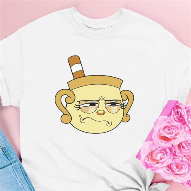 Iam8bit Merch The Cuphead Show Super Extra Comfy Character Shirt Studio Mdhr