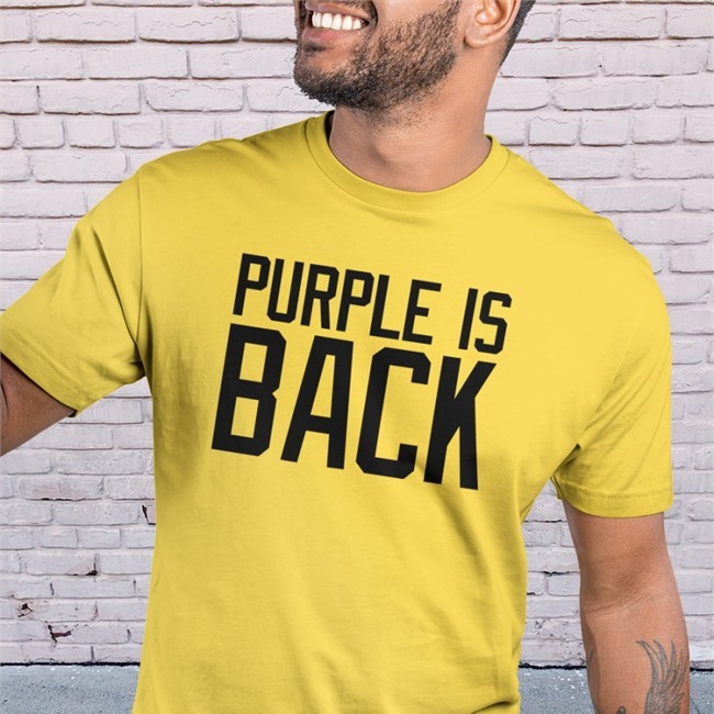 Purple Is Back Shirts Dahlelama Store Merch Purple Is Back Shirt Dahlelama