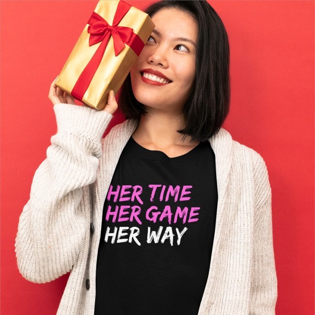 Herway Magazine Her Time Her Game Her Way T Shirt
