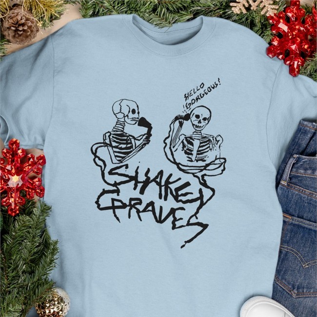 Hello Gorgeous Gold T Shirt Shakey Graves Merch