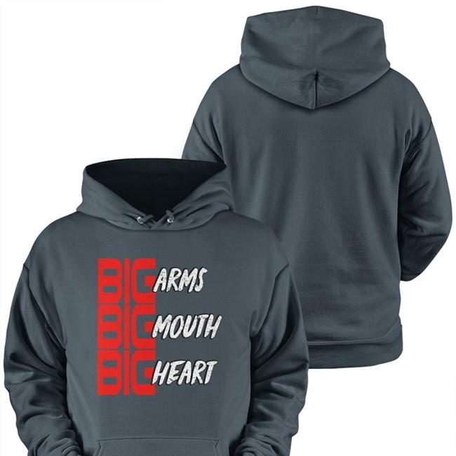 Big Arms Mouth Heart T Shirt Jordynnegracewrestler
