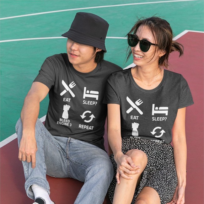 Eat Sleep Bleed Engine 3 Repeat Sweatshirt