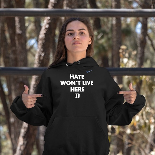Hate Won’t Live Here Shirt Duke Volleyball