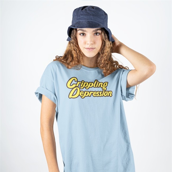 Crippling Depression Long Sleeve T Shirt