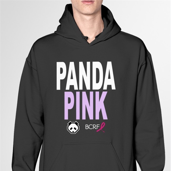 Panda Pink Bcrf Black Sweatshirt