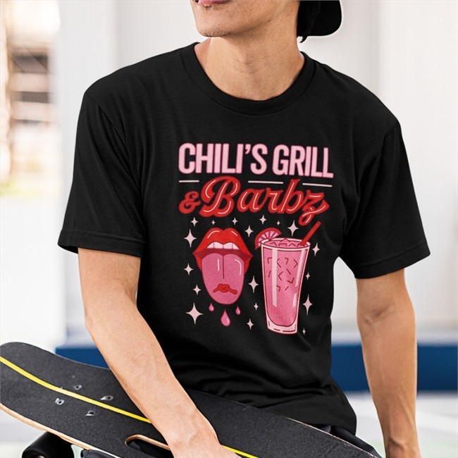 Welcometochilis Merch Shirt Margzforbarbz Chili's Grill & Bar Chili's Grill & Barbz Shirt