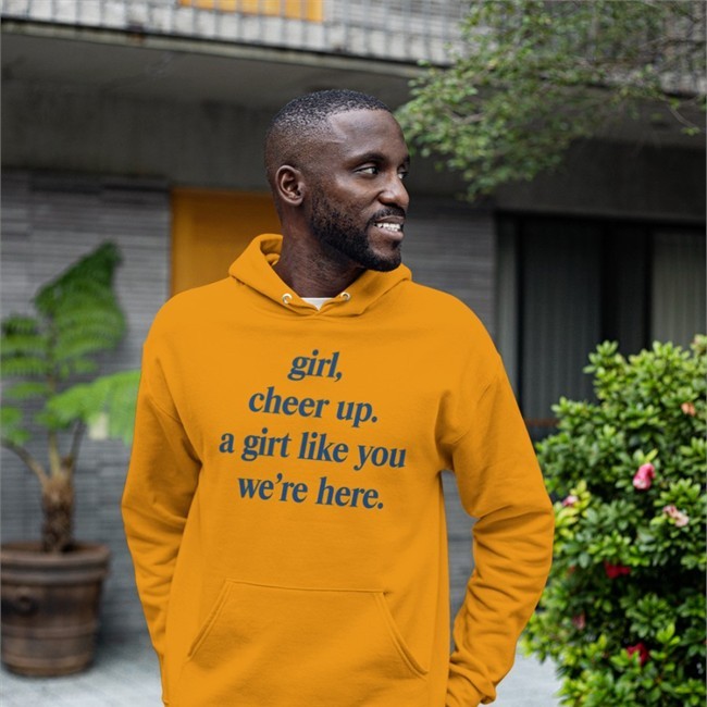 Girl Cheer Up A Girl Like You We're Here T-Shirt