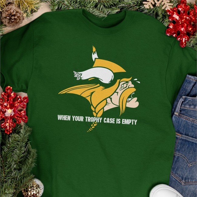Aaron Nagler When Your Trophy Case Is Empty T Shirt Cheeseheadtv