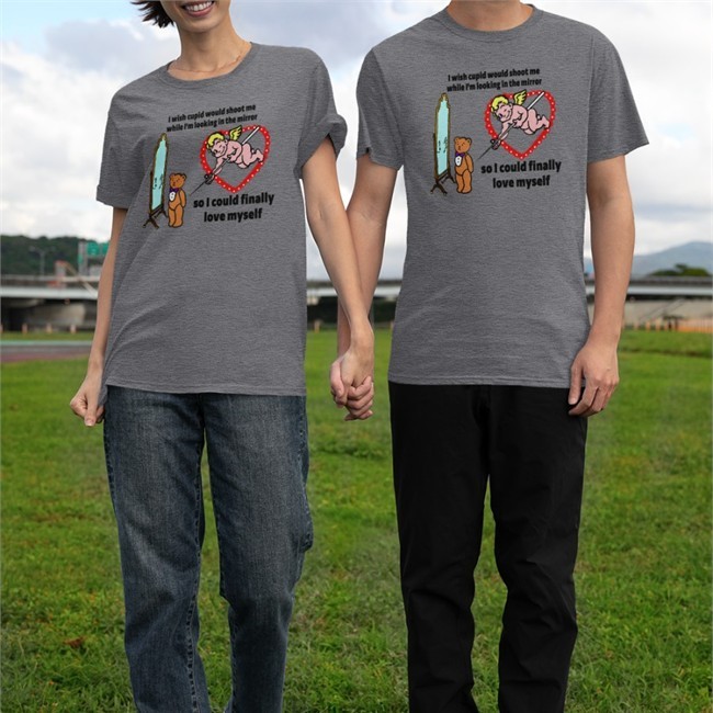 I Wish Cupid Would Shoot Me So I Could Finally Love Myself Shirt