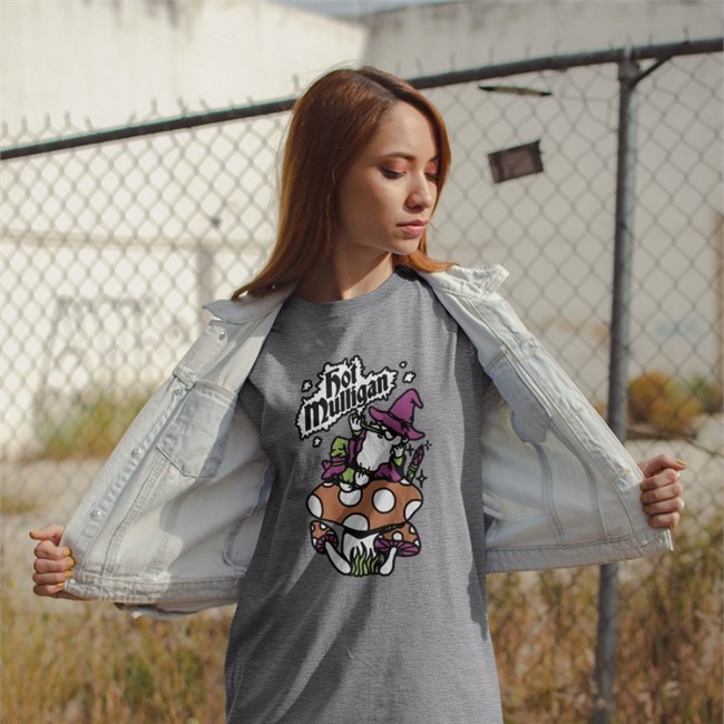 Hot Mulligan Merch Mushroom Wizard Hoodie Hotmulliganband