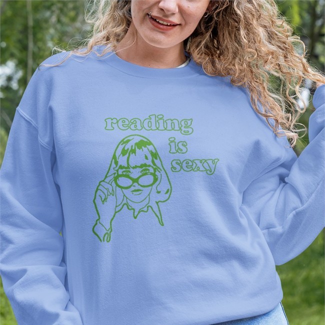 Reading Is Sexy Offical Limited Tee White Rory Thinker Thinkingrory