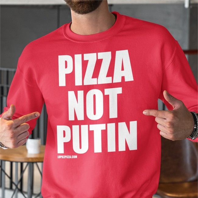 Pizza Not Putin Shirt Funny