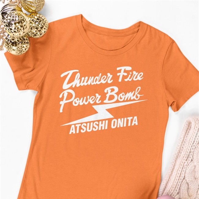 Atsushi Onita Thunder Fire Power Bomb Tee Shirt