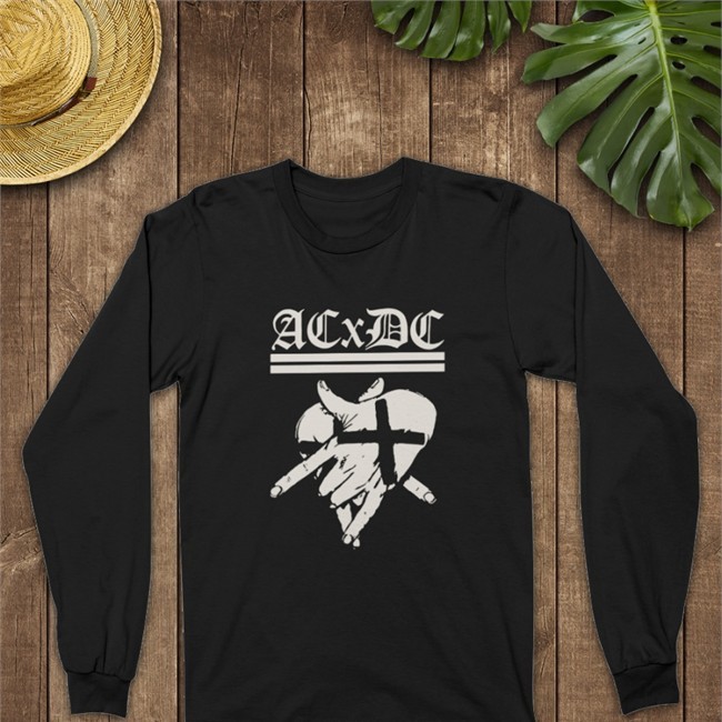 Acxdc Merch Pentagram Hands Toddler Tee Antichrist Demoncore Kingsroadmerch