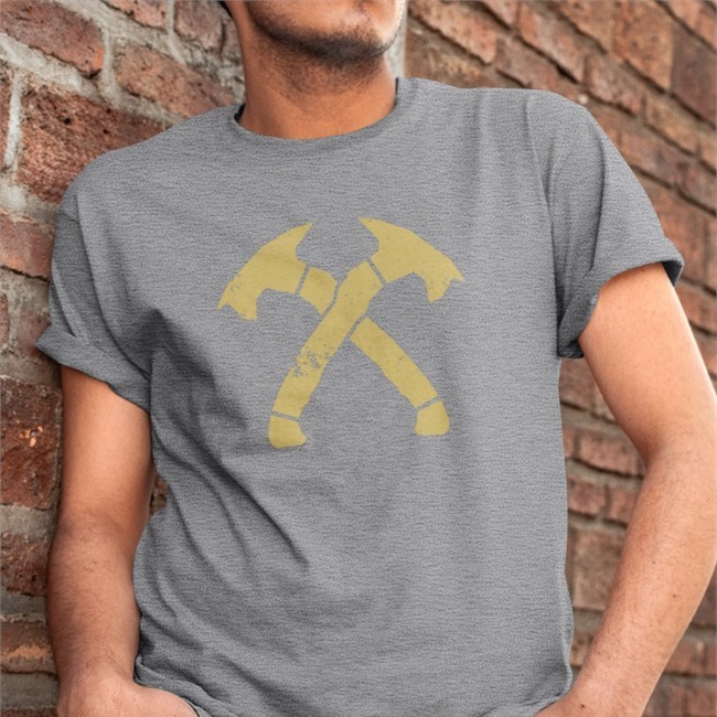 Jack Carr Merchandise Jack Carr Axe Crossed Hawks Tee Shirt