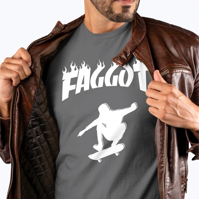 Existaint Shirt Bimbo Merch Faggot Sk8r TShirt