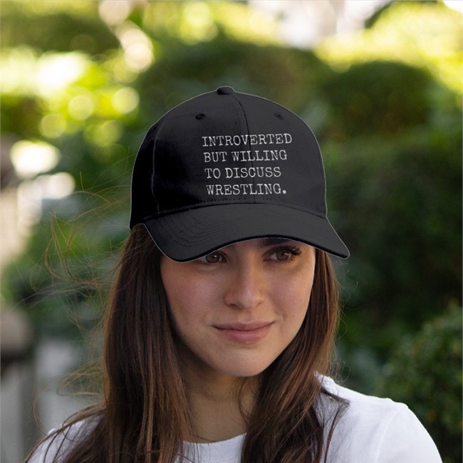 Introverted But Willing To Discuss Wrestling T Shirt Black