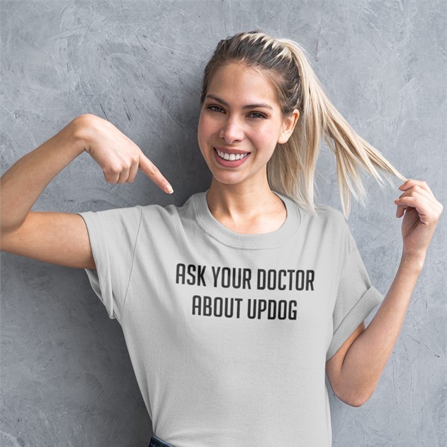 Welcome To Night Vale Merch Ask Your Doctor About Updog Tee