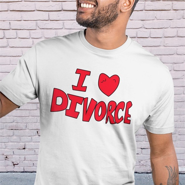 I Love Divorce Hooded Sweatshirt Arcaderot TheLittleSpoonz