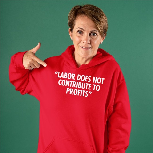 More Perfect Union Railroads 2022 Labor Does Not Contribute To Profits Shirt