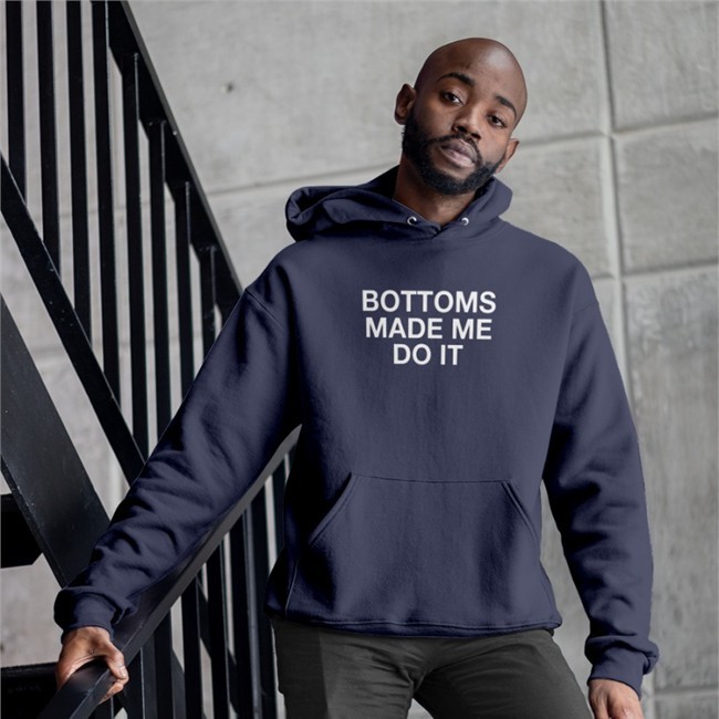 Weird Thrift Store Shirts Bottoms Made Me Do It Tee