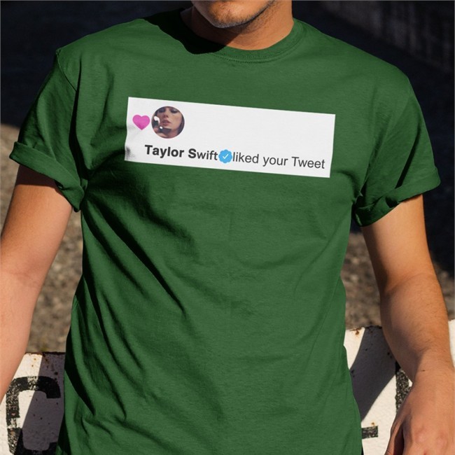 Taylor Swift Liked Your Tweet Hooded Sweatshirt Midnightsalbum