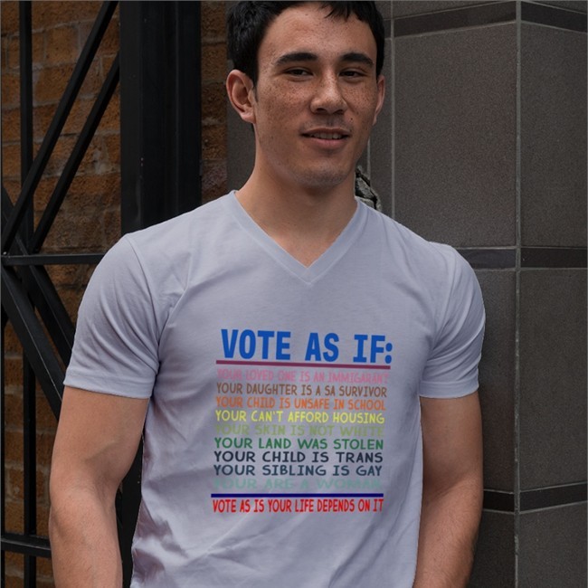 Vote As If Original Limited Long Sleeve White RB Rbisrb