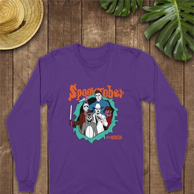 Barstool Store Spooktober With The Boys T Shirt 2022