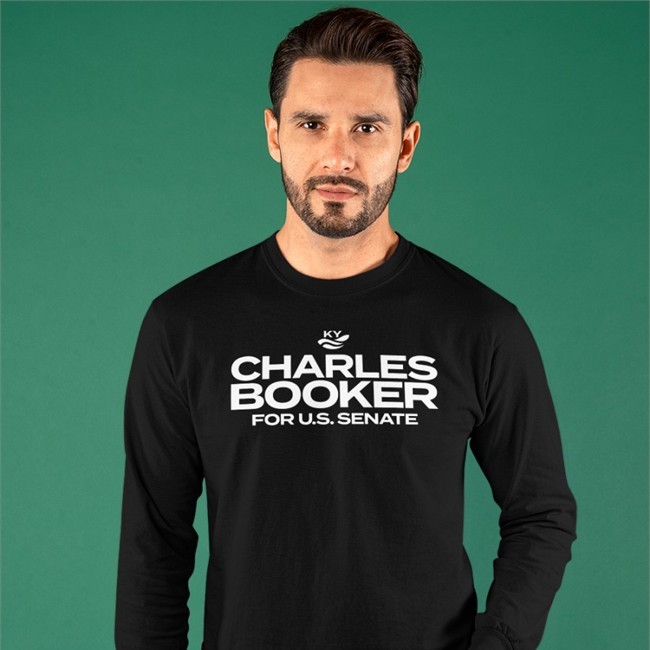 Charles Booker Merch Charles Booker For Us Senate T Shirt Booker4ky