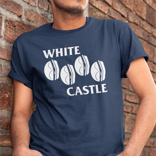 Shitheadsteve White Castle Tee Black