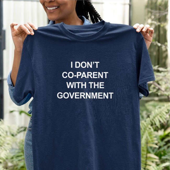 Trudeau Must Go I Don't Co-Parent With The Government Hooded Sweatshirt