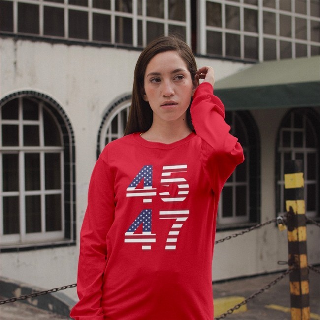 45 47 Flag American Shirt