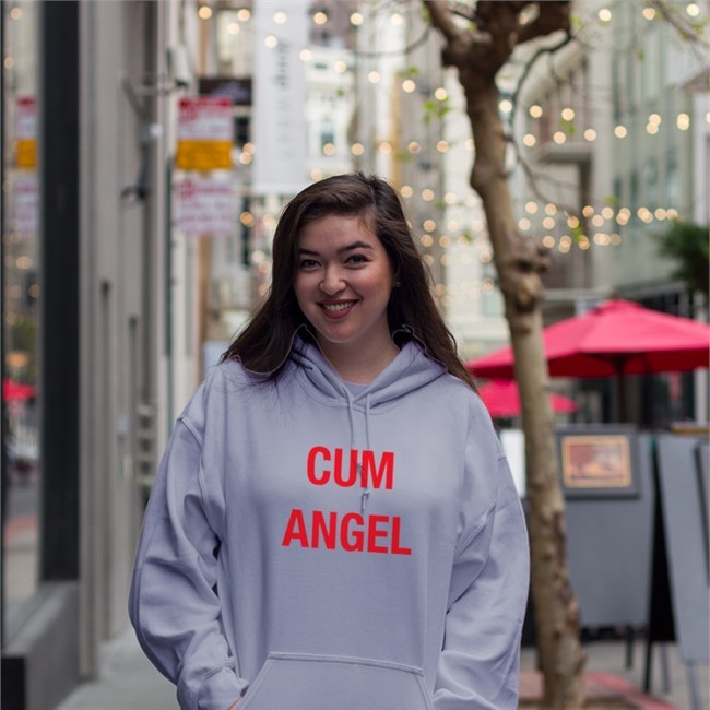 Shirts That Go Hard Cum Angel Sweatshirt Shirtsthtgohard