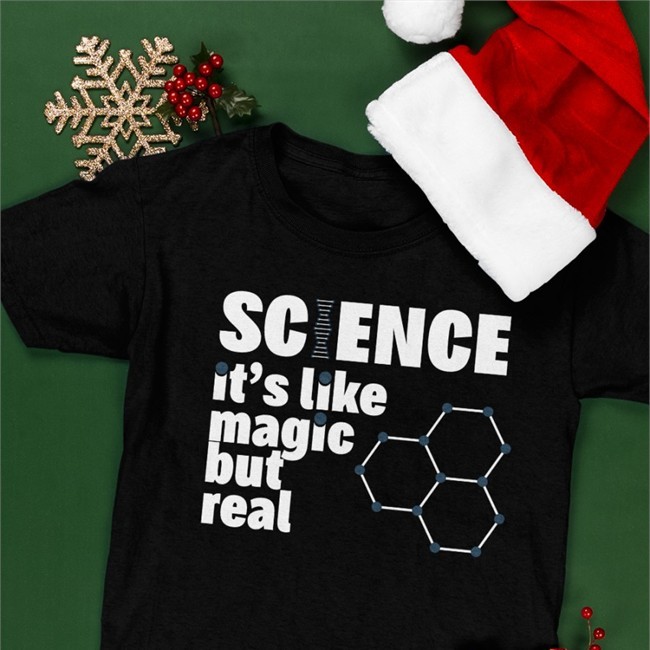 Nurse Kelsey Science It's Like Magic But Real Sweatshirt Royal NurseKelsey