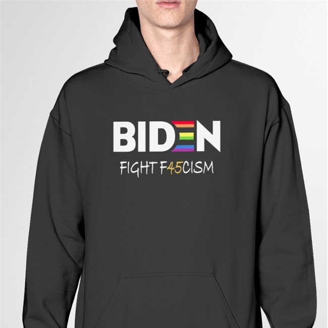 Emily Winston Biden Fight F45cism Shirt Black