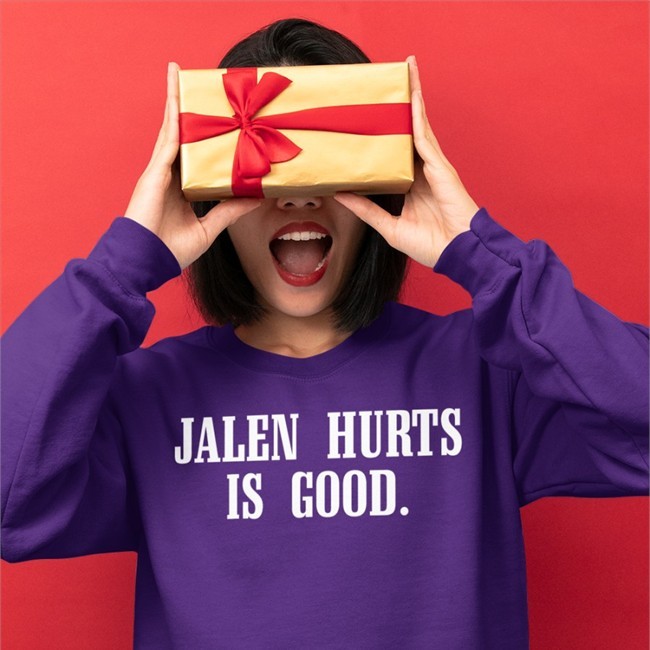 Barstool Sports Store Jalen Hurts Is Good Shirt 2022 Barstool Philly Feitelberg