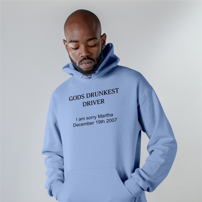 God's Drunkest Driver Hoodie