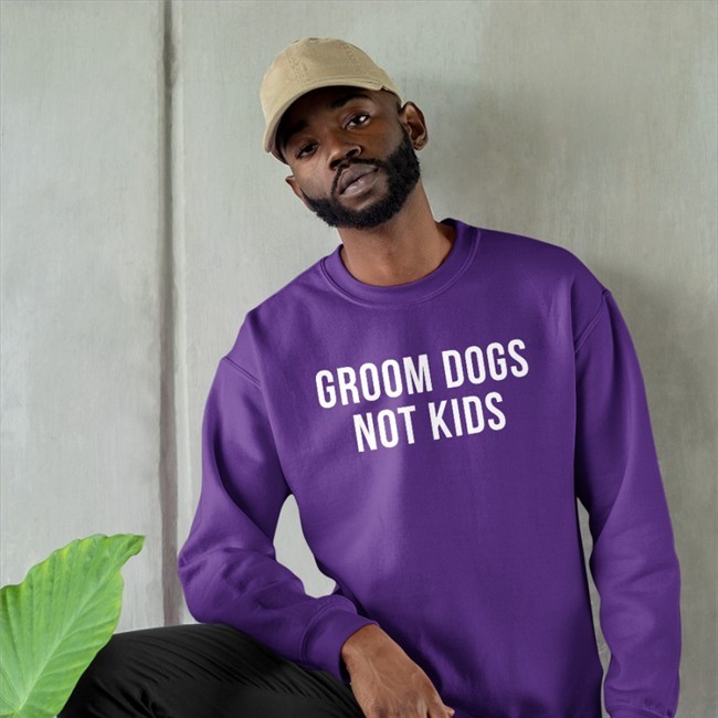 Groom Dogs Not Kids Shirt Lgb MariopresentsFan-made