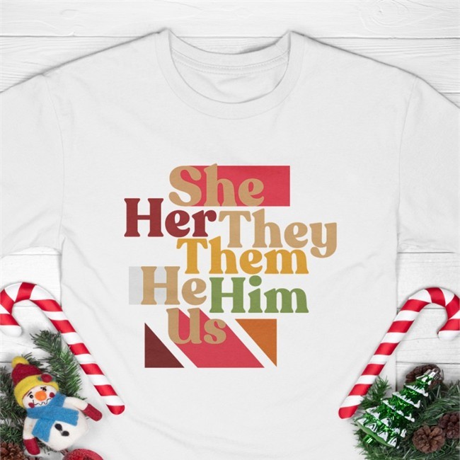 Libs Of Tiktok She Her They Them He Him Us Classic TShirt Libsoftiktok
