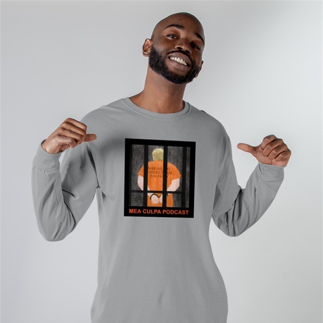Meidastouch Merch White Mea Culpa Podcast Tee Shirt
