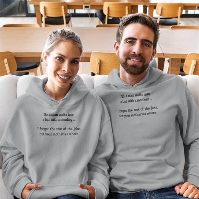 So A Man Walks Into A Bar With A Monkey Shirts