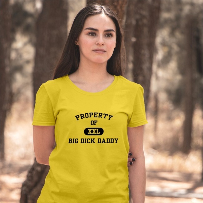 Property Of Xxl Big Dick Daddy Tees Strangethrift