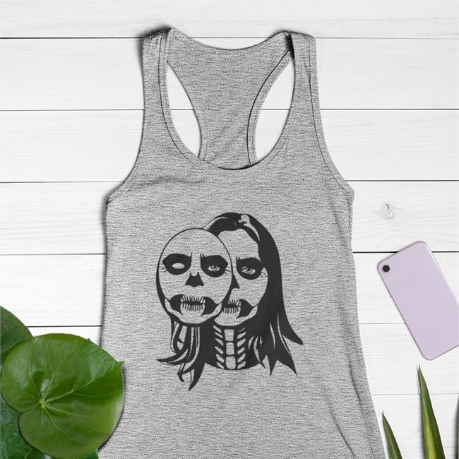 Skull Face Tank Lizzymcalpine