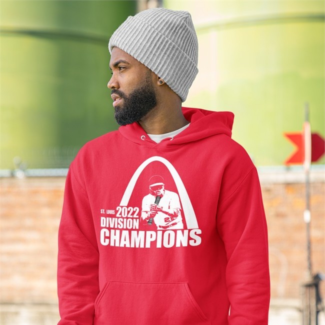STL Sports Central merch St Louis 2022 Division Champions Grinding To The Postseason Hoodie
