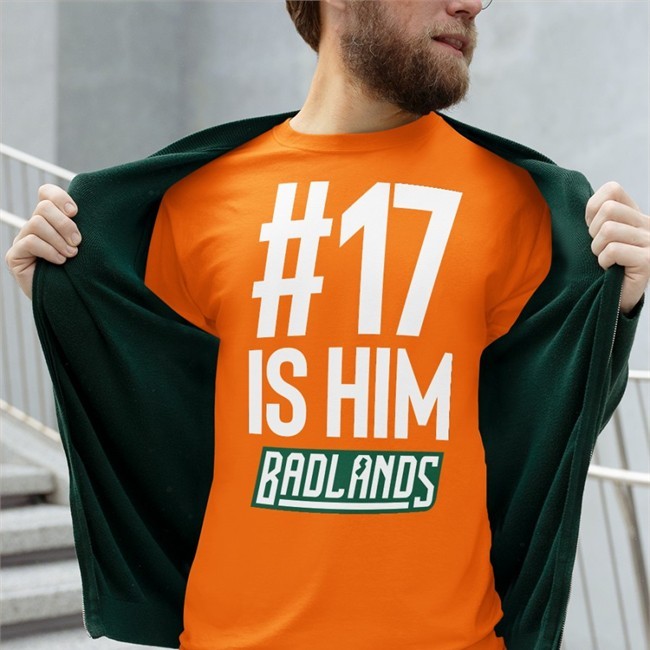 17 Is Him Badlands T-Shirt