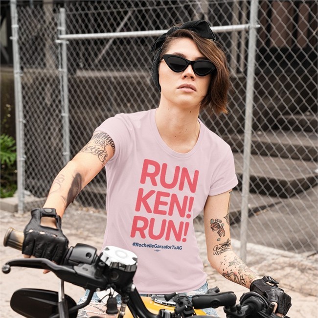 Run Ken Run Shirts Rochelle Garza For Texas Attorney General Merch Rochellemgarza